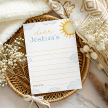 Little Sunshine Time Capsule Card