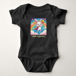 Little Superhero Baby Bodysuit