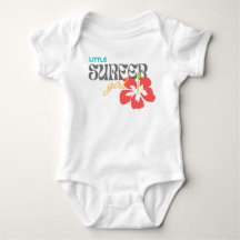 Little Surfer Girl - Baby Bodysuit