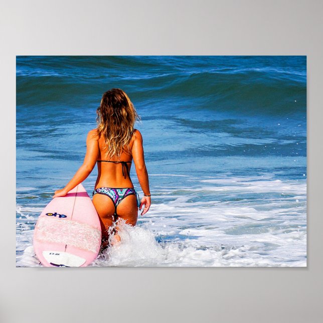Little Surfer Girl Poster (Front)
