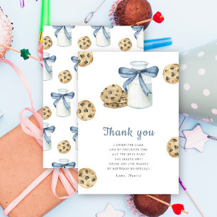 Little Sweet Cookie birthday party thank you Card