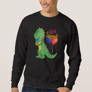 Little Sweet Dinosaur With Lemonade Refreshment Fo Sweatshirt