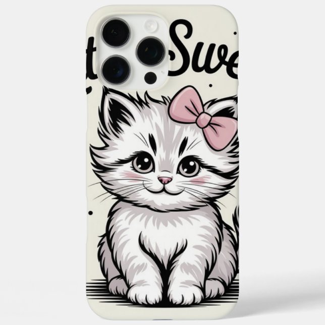 Little Sweet Kitty  Case-Mate iPhone Case (Back)