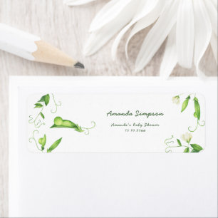 Little Sweet Pea Baby Shower Thank You