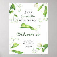 Little Sweet Pea Welcome Baby Shower