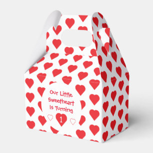 Little Sweetheart 1st Birthday Favour Box