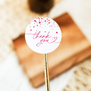 Little Sweetheart Baby Shower, Baby Shower  Classic Round Sticker