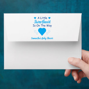 Little Sweetheart Baby Shower Envelope