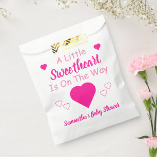 Little Sweetheart Baby Shower Favour Bags
