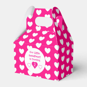 Little Sweetheart Birthday Favour Box