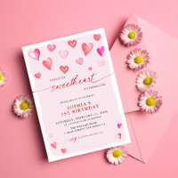 Little Sweetheart Birthday Hearts