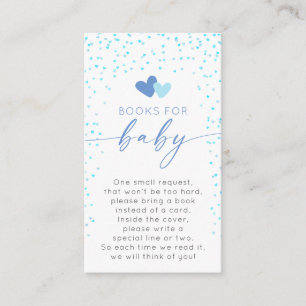 Little Sweetheart Blue Books for Baby Card