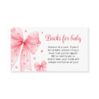 Little Sweetheart Cute Pink Bow Books for Baby