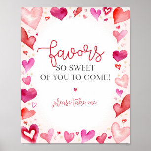 Little Sweetheart Favours Sign