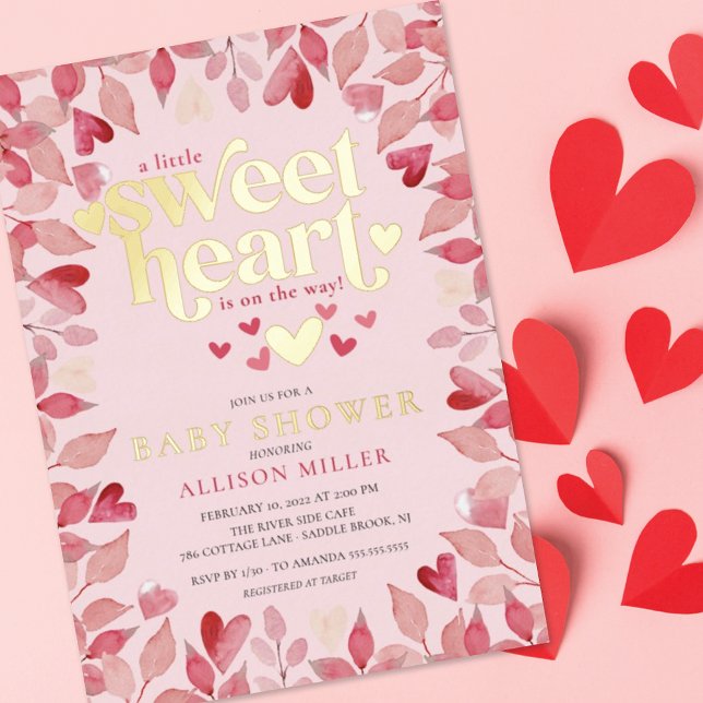 Little Sweetheart Girl Baby Shower (Creator Uploaded)