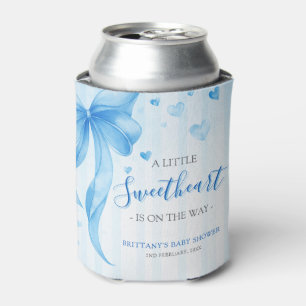 Little Sweetheart Valentines Baby Shower  Can Cooler