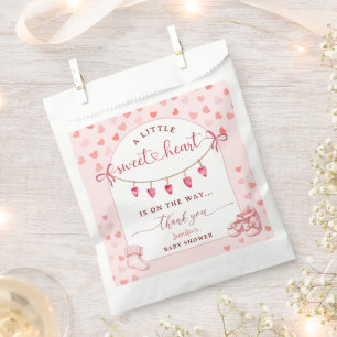 Little Sweetheart Valentine's Day Baby Shower Favour Bags