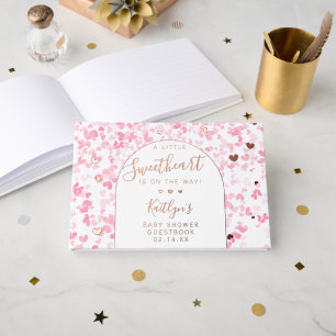 Little Sweetheart Valentine's Day Baby Shower Guest Book