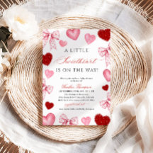 Little Sweetheart Valentines Day Baby Shower