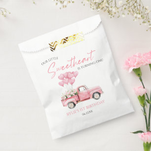 Little Sweetheart Valentine's Day Birthday Party Favour Bags