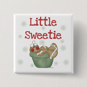Little Sweetie Tshirts and Gifts 15 Cm Square Badge