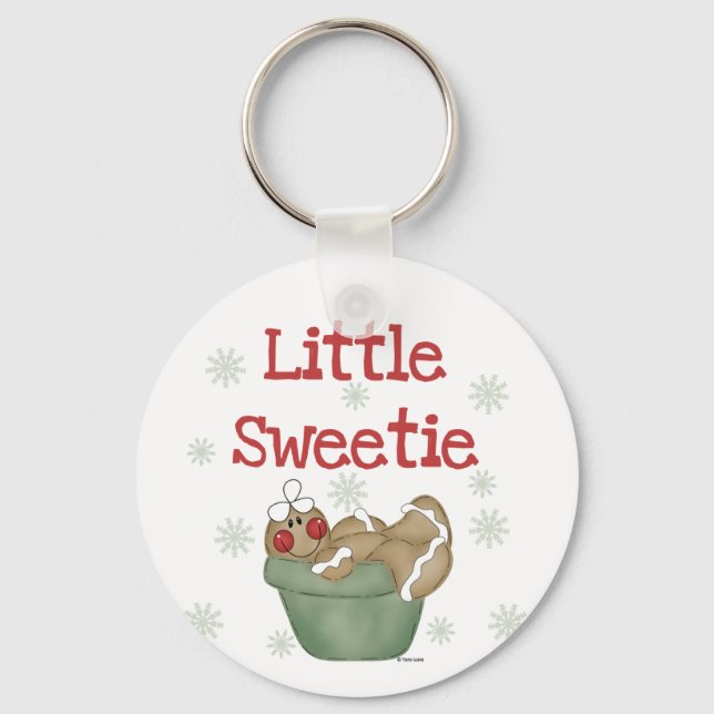 Little Sweetie Tshirts and Gifts Key Ring (Front)