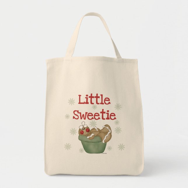 Little Sweetie Tshirts and Gifts Tote Bag (Front)