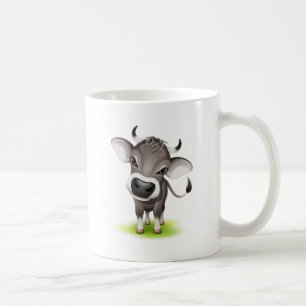 Little swiss cow coffee mug