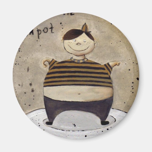 little tea pot magnet (Front)