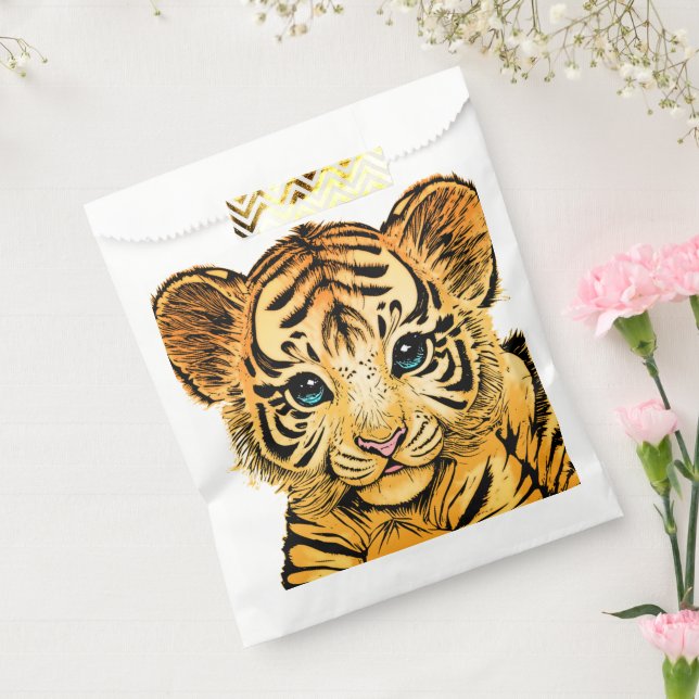 LITTLE TIGER  FAVOUR BAGS (Sealed)