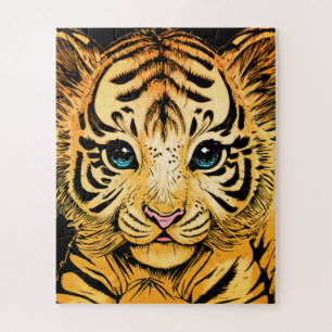 LITTLE TIGER JIGSAW PUZZLE