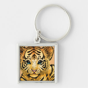 LITTLE TIGER KEY RING