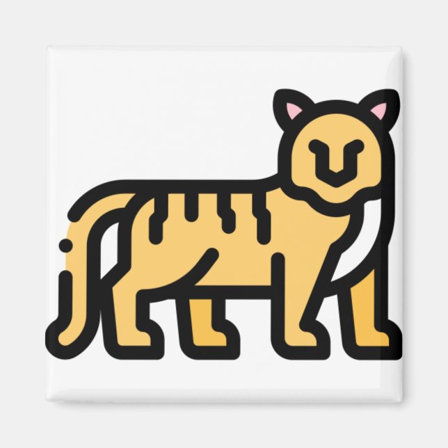 Little Tiger Magnet (Front)