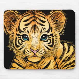 LITTLE TIGER MOUSE MAT