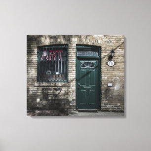 Little Tiny Street No 11 Colour Version Canvas Print