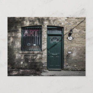 Little Tiny Street No 11 Colour Version Postcard