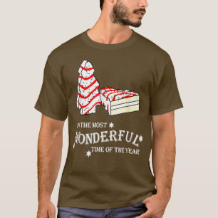 Little Tis The Season Christmas Tree Cakes Debbie  T-Shirt