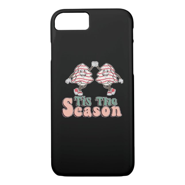 Little Tis The Season Christmas Tree Jen Case-Mate iPhone Case (Back)