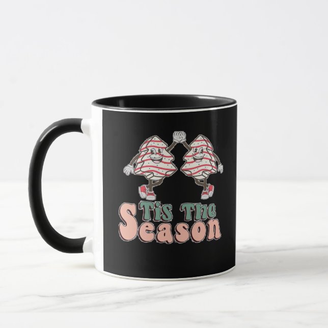 Little Tis The Season Christmas Tree Jen Mug (Left)