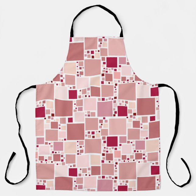little to big squares apron (Front)