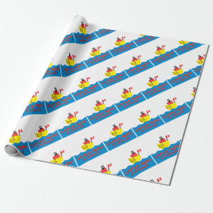 LITTLE TOOT & FRIENDS WRAPPING PAPER