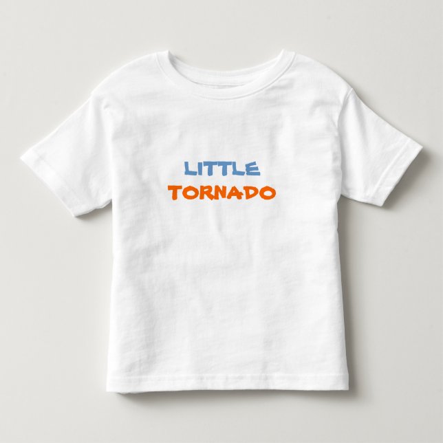 Little Tornado t shirt for hyper active kids (Front)