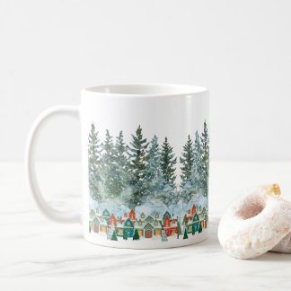 Little town in Winter Mug