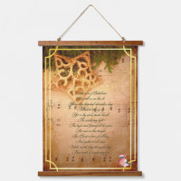 Little Town of Bethlehem Wall Tapestry