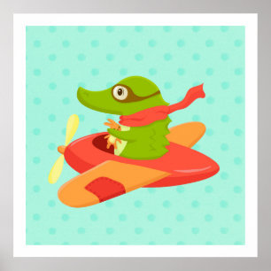 Little Travelers: Flying Crocodile poster