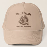 Little Treats Solve Big Problems Squirrel Funny