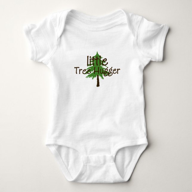 Little Tree Hugger Baby Bodysuit (Front)