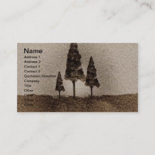 Little Trees Business Card