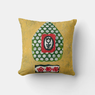 Little Tulip Throw Pillow