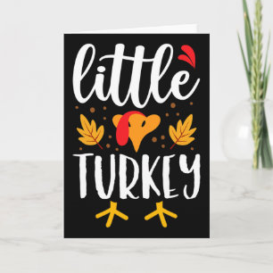Little Turkey Card